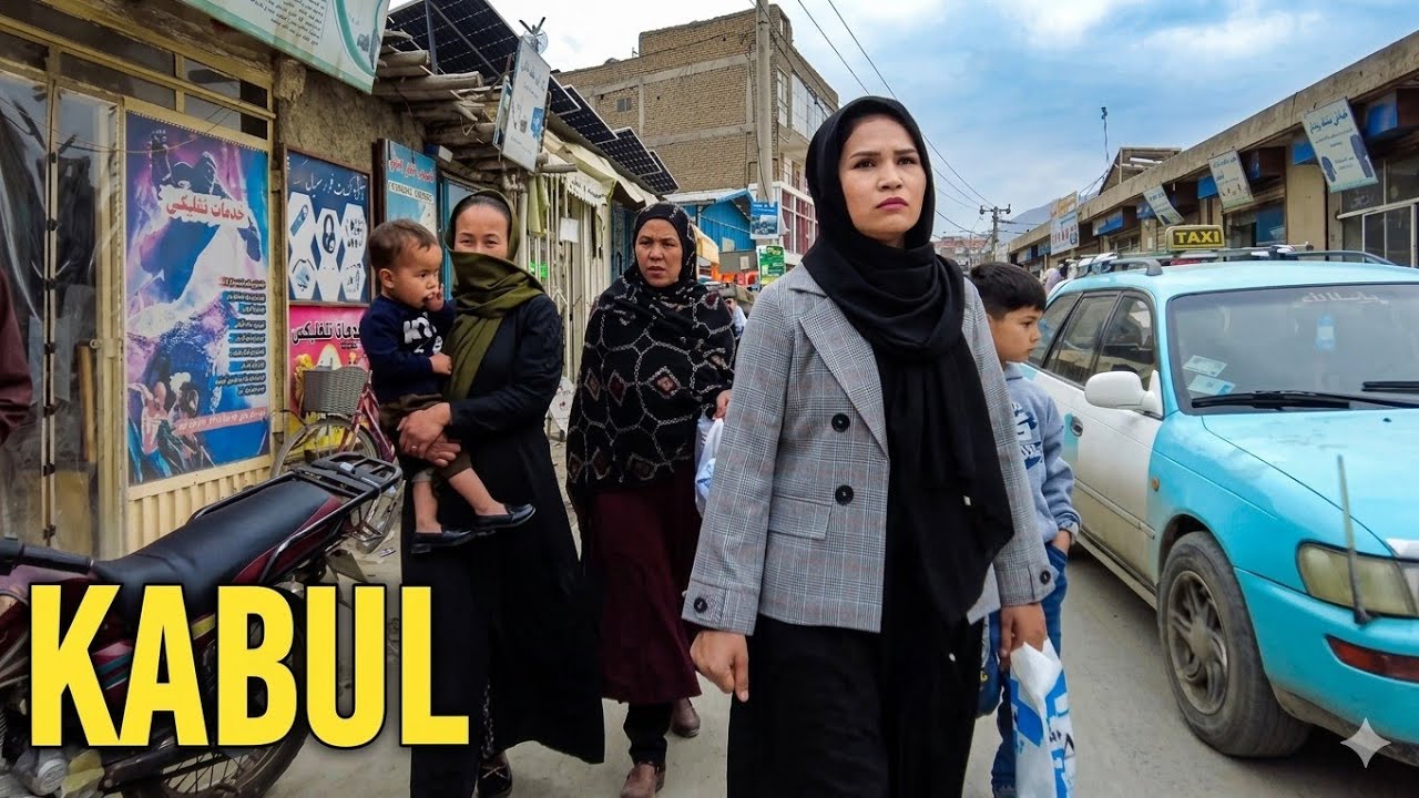 Kabul Afghanistan 4K Walking Tour 2026 | Real Street Life