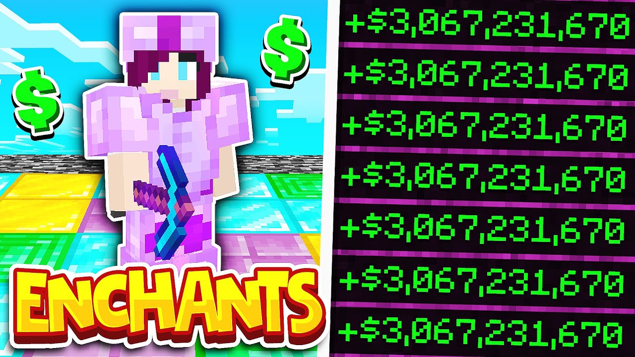 These ENCHANTS will make you RICH in MINECRAFT PRISONS! | OP Prison