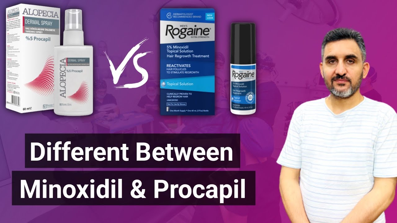 What is the difference between Minoxidil & Procapil || Which one is best || Dr. Habib