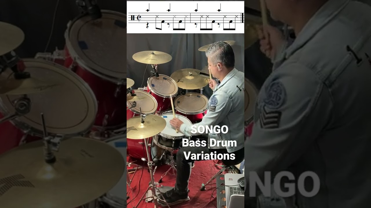 SONGO bass drum variations #drums