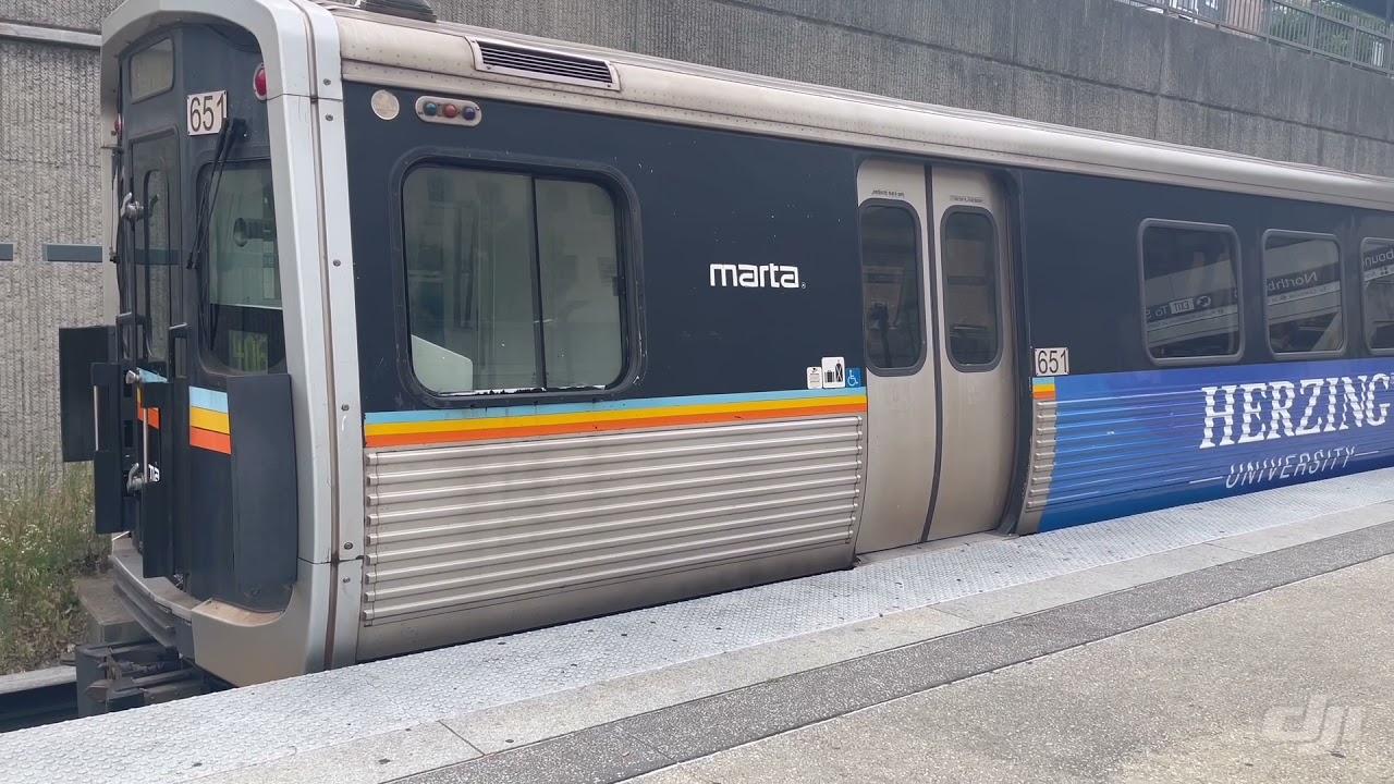 Amtrak ,NS Train And MARTA