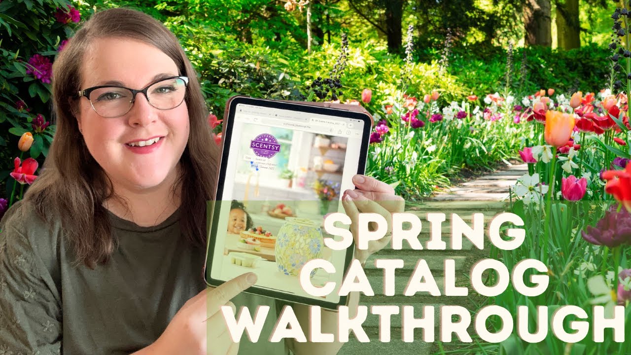 Scentsy Spring/Summer 2025 Catalog Walkthrough + Warmers! 🌸💜