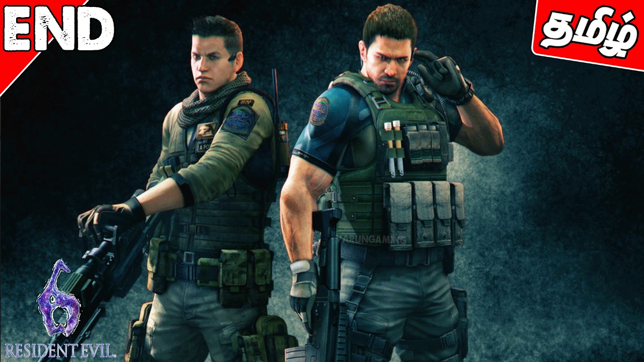 Resident Evil 6 Chris Redfield Tamil Gameplay Ending🔥| Varun Gaming Tamil