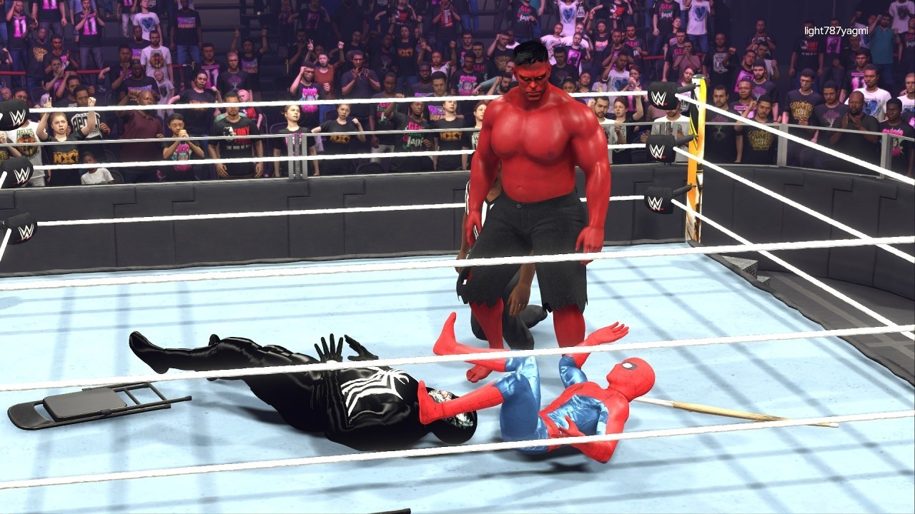 258. spider man vs venom redhulk superhero wwe,Best Marvel's Avengers Tag Teams | Elimination Match