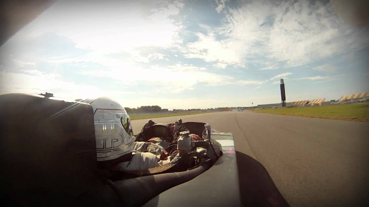 Skillege Motorsports F125 practice at MKC event on MIS road course. Shot on GoPro HD