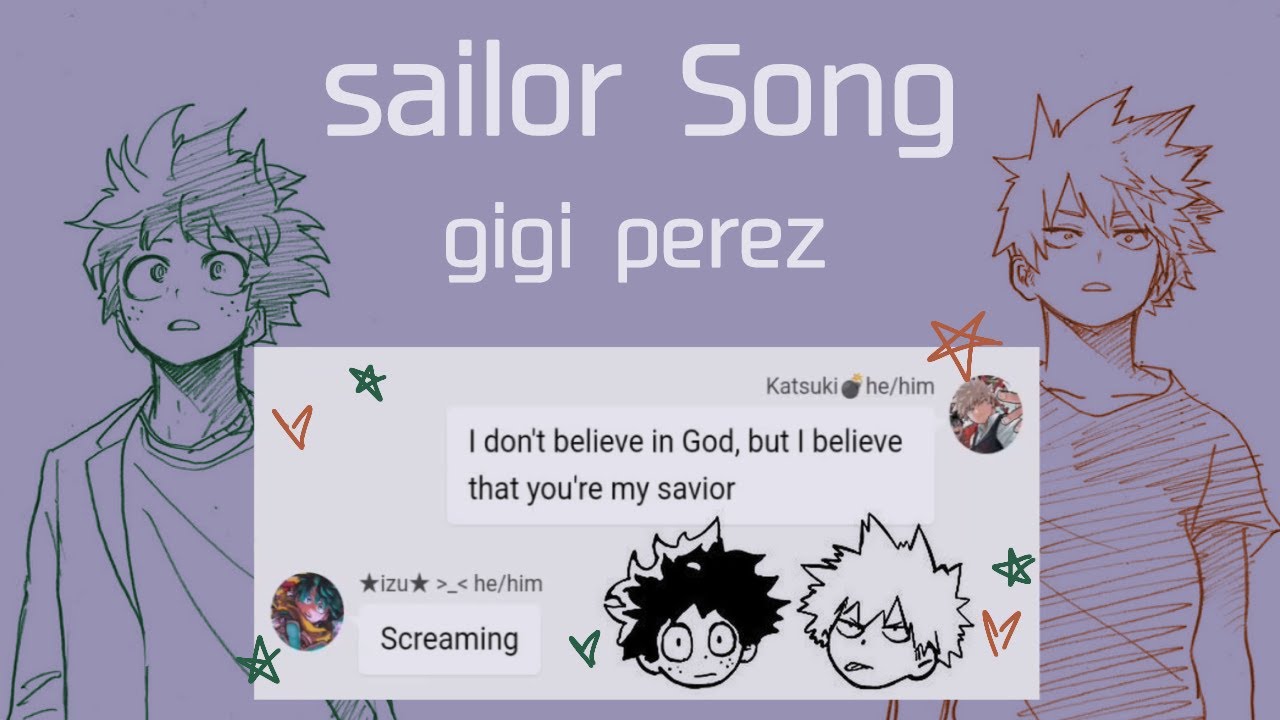 Sailor Song | BKDK | MHA texting video | warnings in desc!!