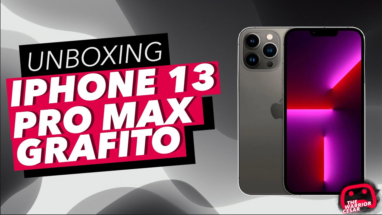 Unboxing iPhone 13  Pro Max Color Grafito 256GB en Español (MX)