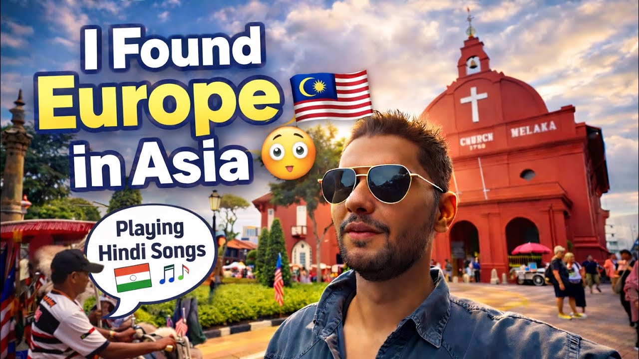I Found Europe in Asia 😳| Melaka Malaysia 🇲🇾 
