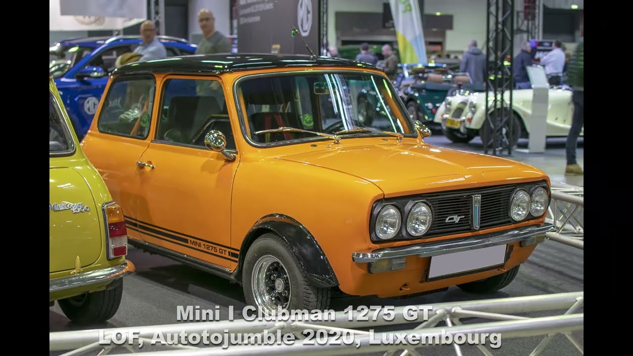 Mini I Clubman 1275 GT   LOF, Autotojumble 2020, Luxembourg