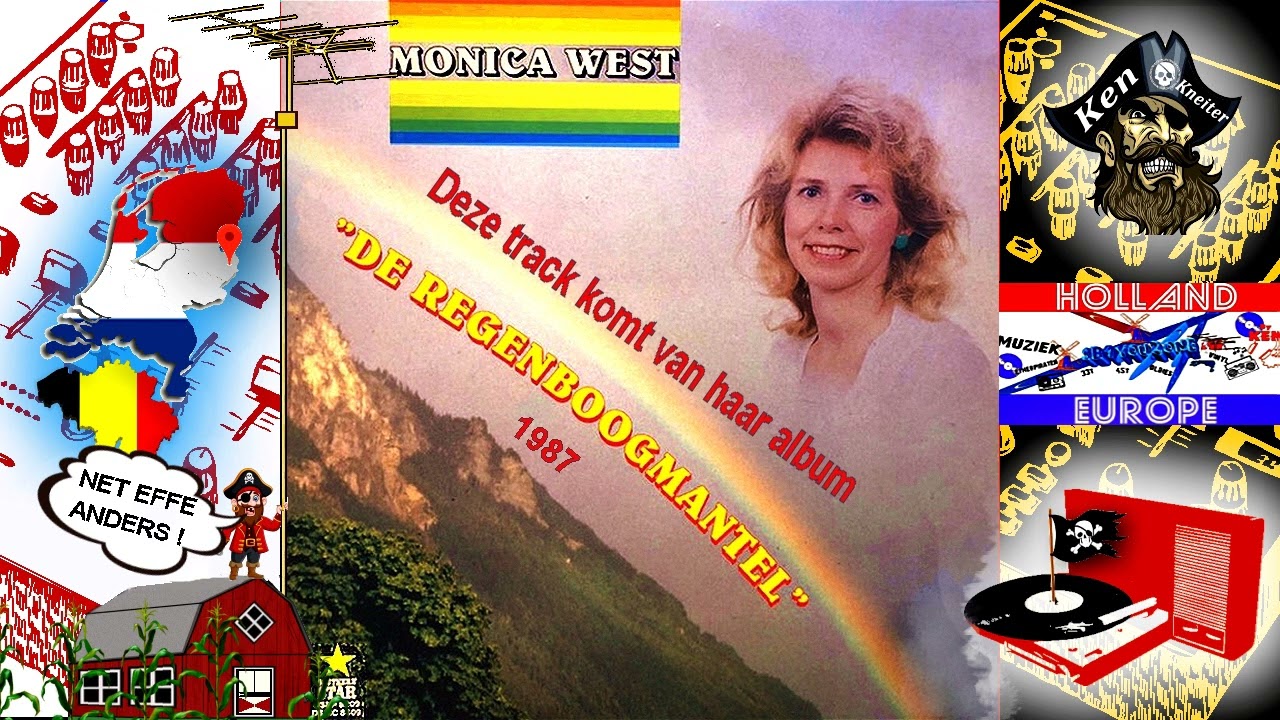Deze Boterbloem Gaat op Stap - Monica West - 1987 - Piratenmuziek