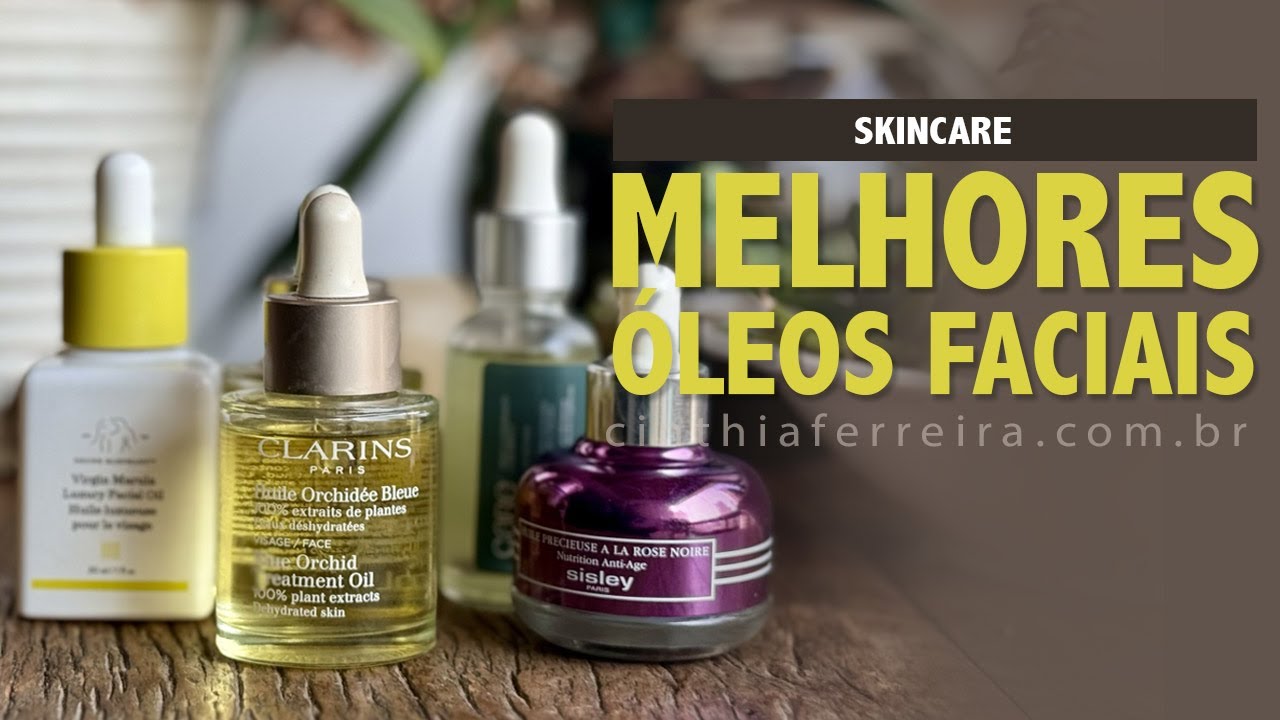 Top 5 Óleos faciais para um skincare perfeito