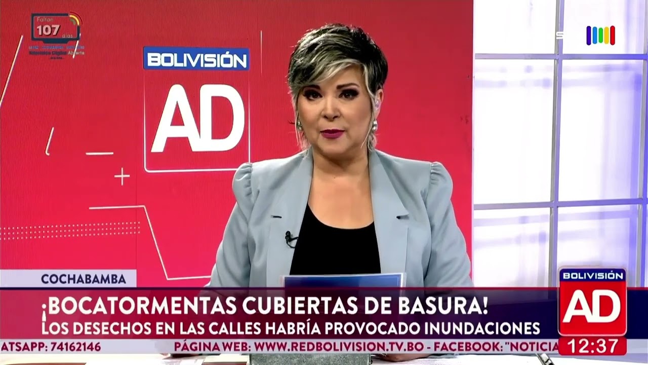 La intensa granizada en Cochabamba provoca inundaciones