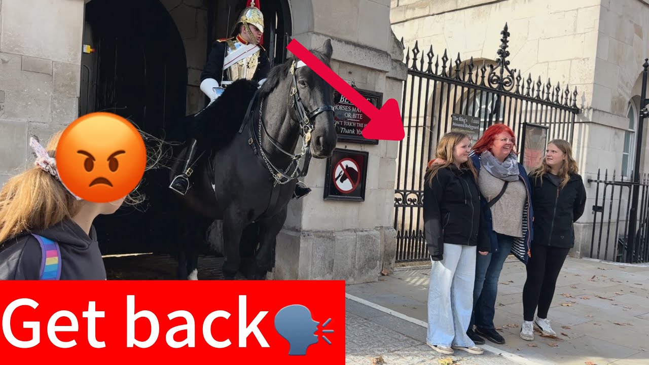 Tourist Family Crosses the Line… Guard’s Reaction Is Instant! 😬