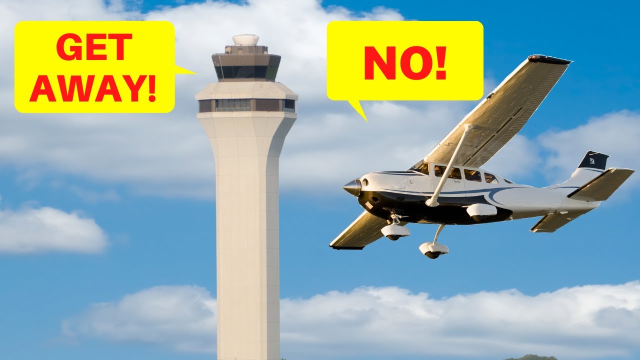 Angry Controller SCREAMS at Pilots for Not Following Instructions at Danbury Municipal Airport
