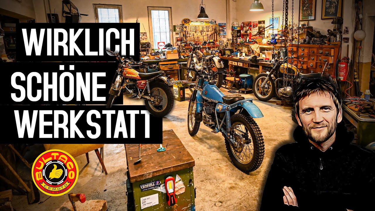 Mehr als nur eine Werkstatt – Zu Besuch bei Thorsten Jarek und seinen Bultaco´s