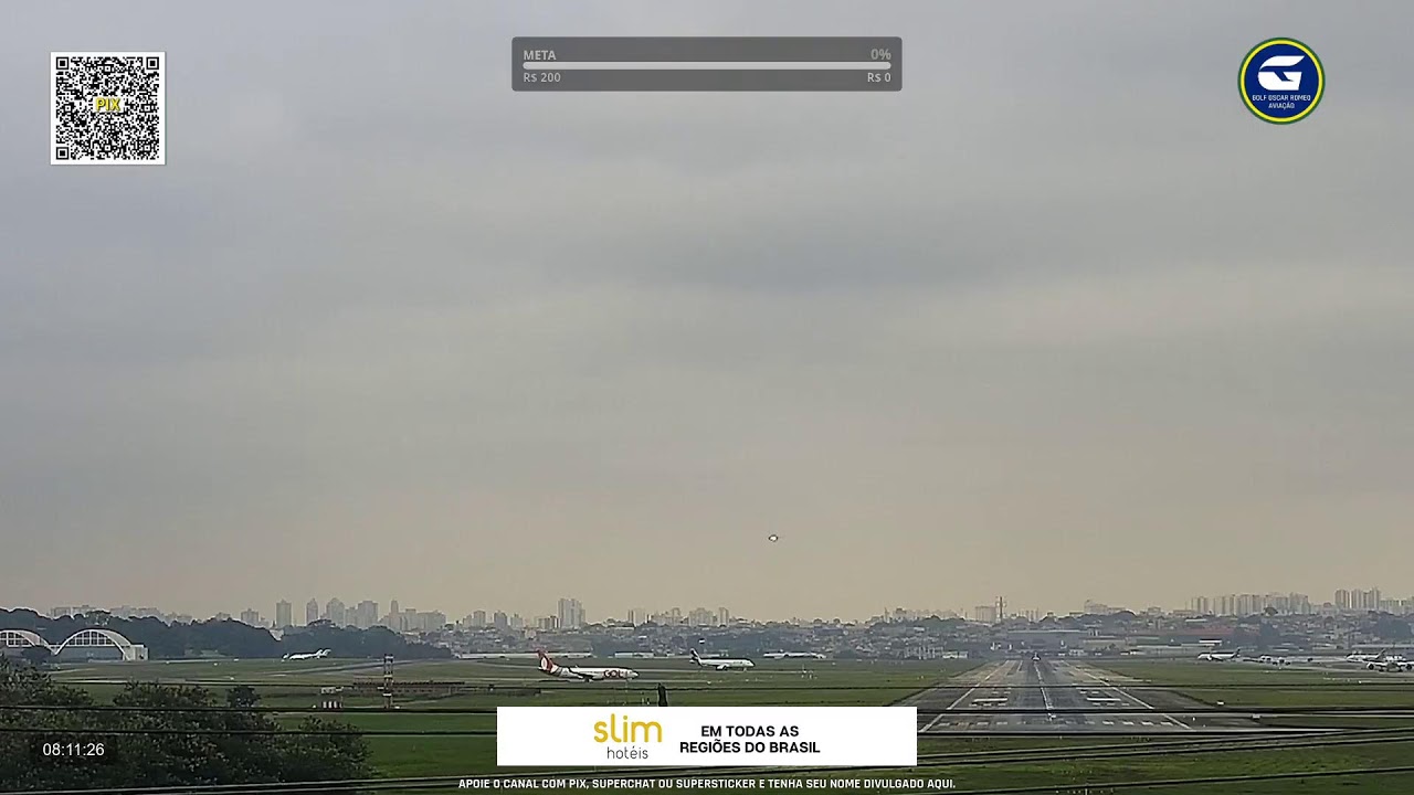 SBGR 28 LIVE - Aeroporto Internacional de São Paulo AO VIVO - GRU Airport - 19/02 Noite