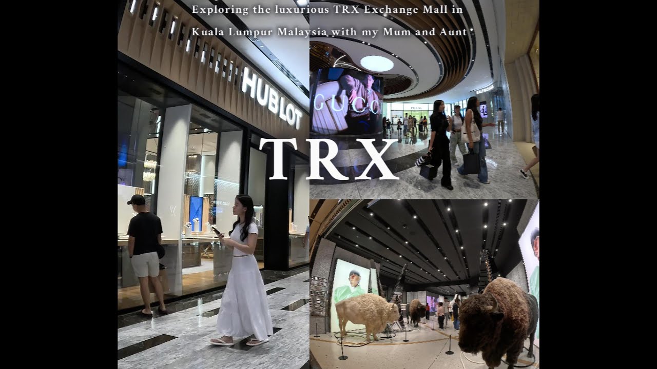 Exploring TRX Mall in Kuala Lumpur Malaysia