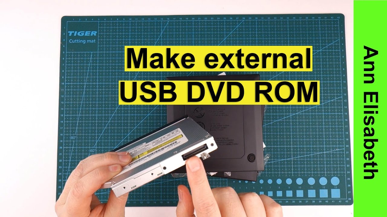 Tech: How to make external DVD ROM