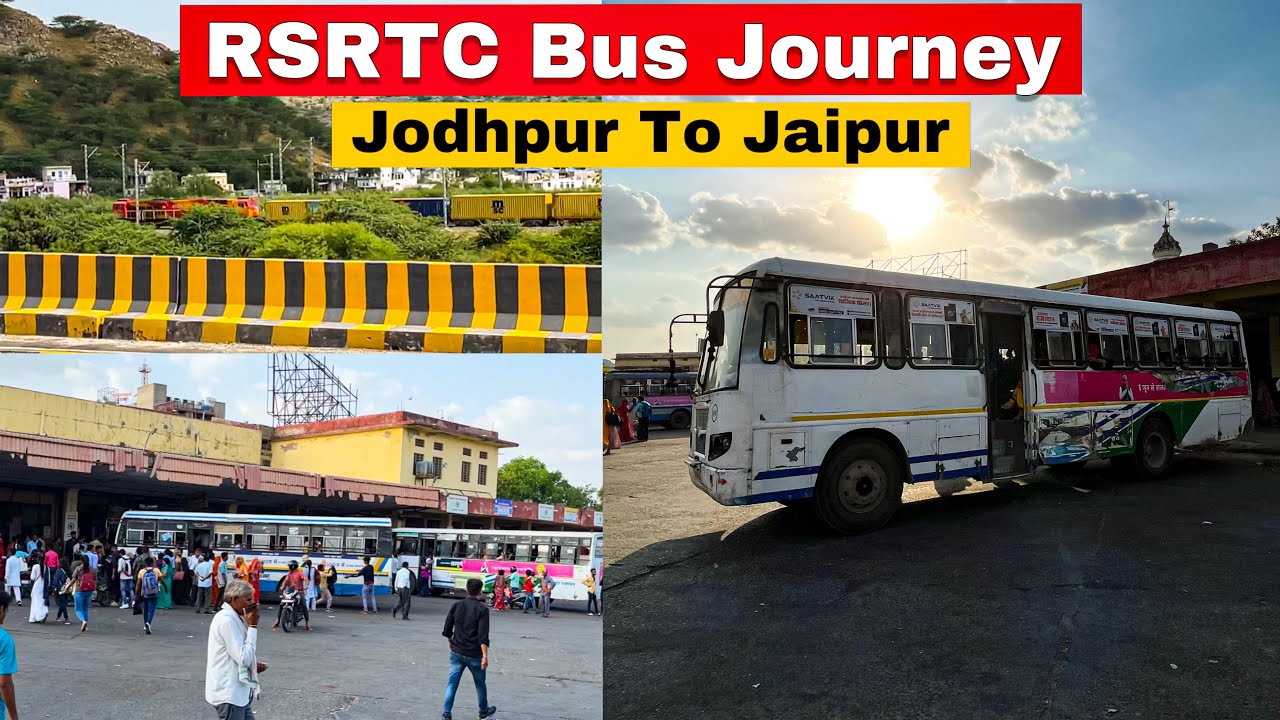 Jodhpur To Jaipur RSRTC Bus Journey
