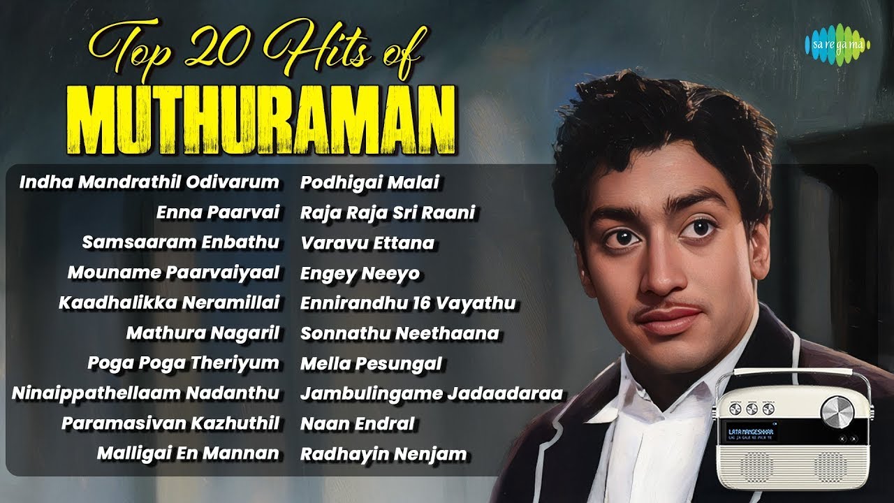 Top 20 Hits of Muthuraman | Indha Mandrathil Odivarum | Enna Paarvai | Samsaaram Enbathu |
