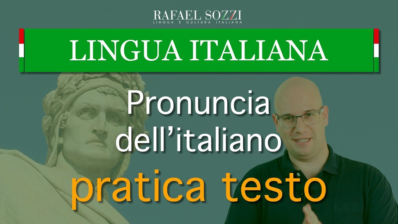 LA PRONUNCIA DELL' ITALIANO - Aula prática de pronúncia (lendo um texto) - Lingua italiana #7