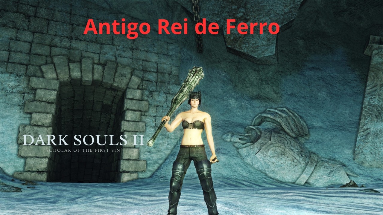 DLC| Dark Souls II: Antigo Rei de Ferro quase completa| Demônio da Fornalha e Fume Knight