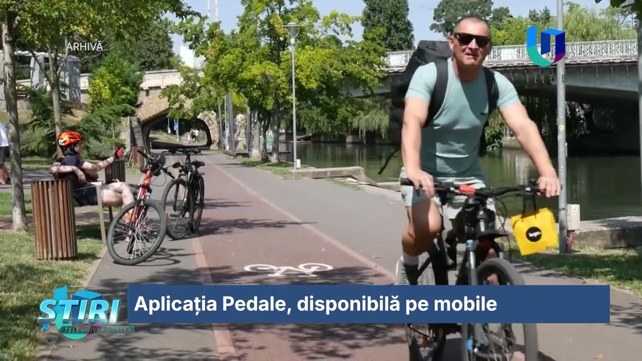 Aplicația Pedale, disponibilă pe mobile