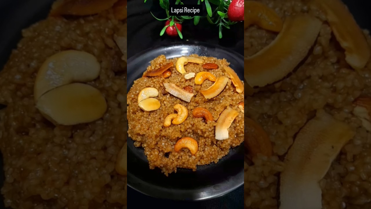 Gud Wal meetha Daliya | Lapsi Recipe | Broken Wheat Recipe | jaggery Daliya | गुड़ का दलिया रेसिपी |