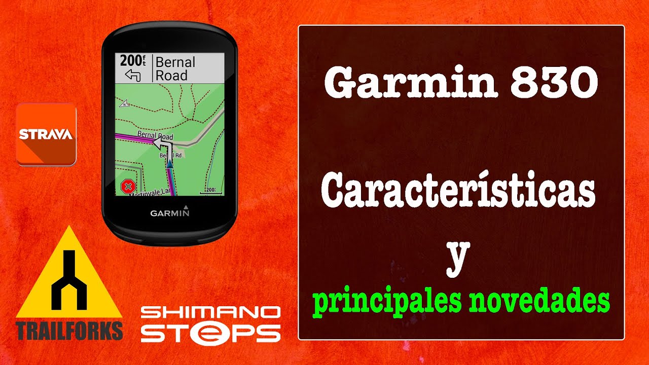 Garmin 830:  Características y principales novedades
