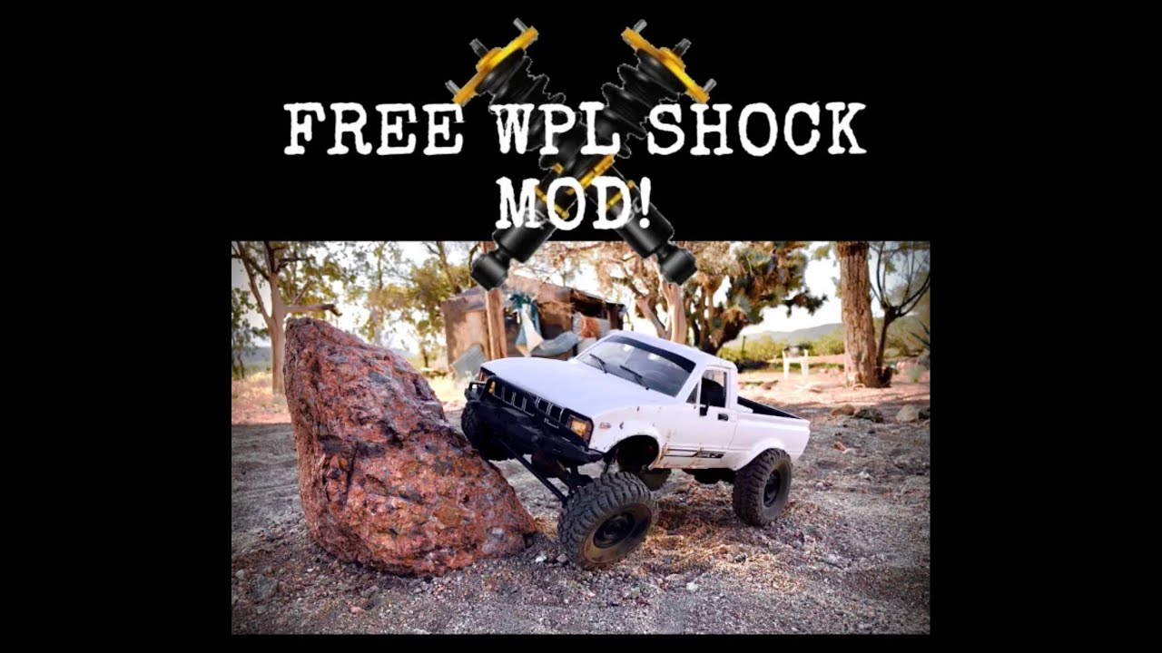 FREE WPL C24 & C14 SHOCK MOD (Stock Flex)