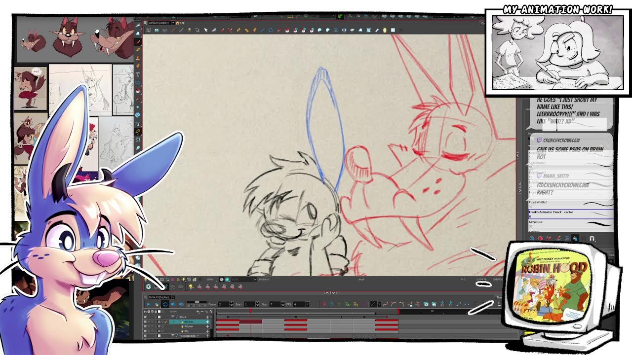 Animating Buns & Wolves~ ♪