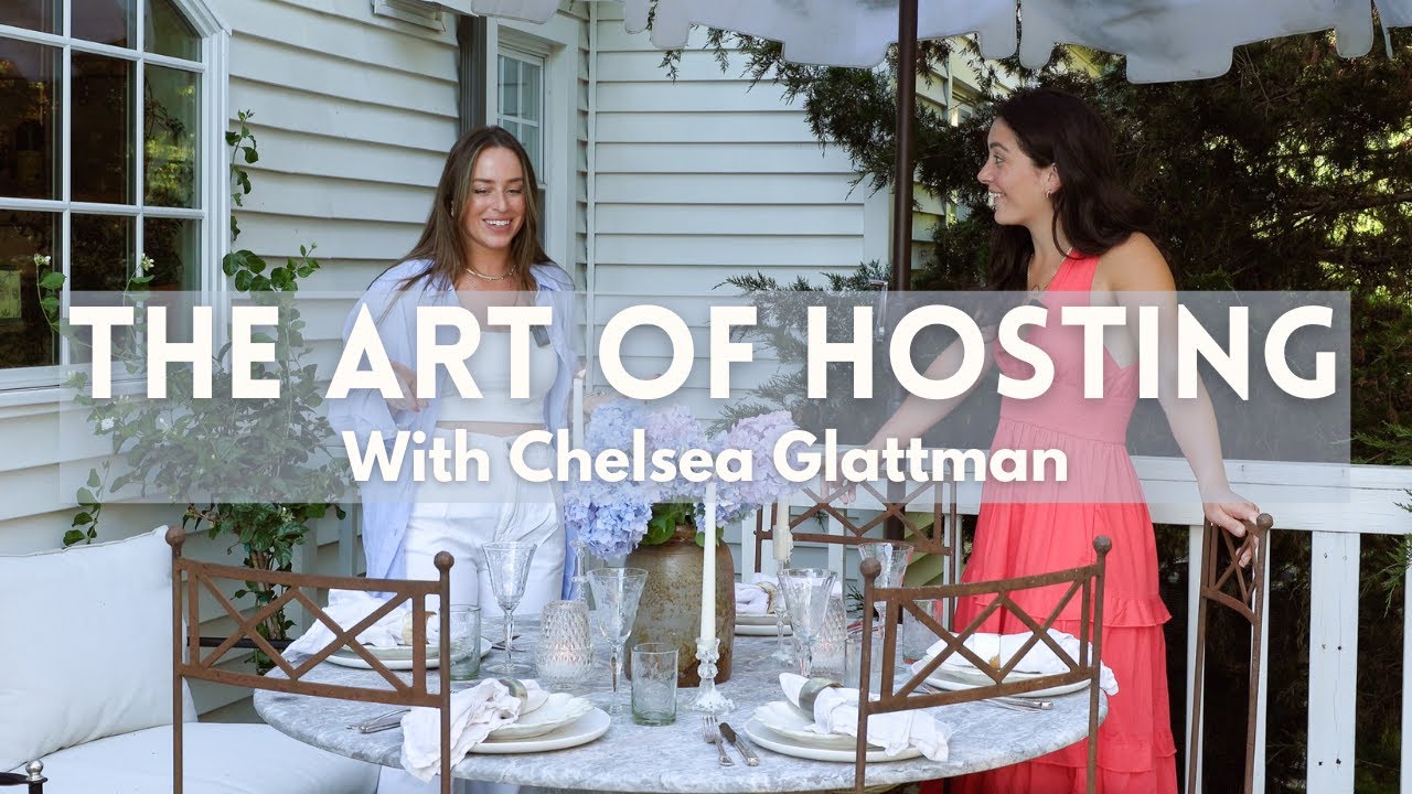 How to Host a Summer Dinner Party with an Interior Designer | Summer Recipes | Setting a Table