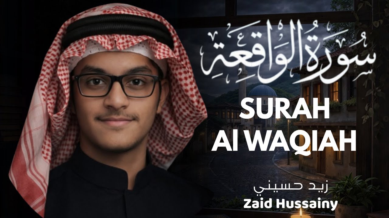سورة الواقعة ( كاملة ) للقارئ زيد حسينـي | تلاوة هادئة تُريح القلب | Zaid Hussainy Surah Al-Waqiah