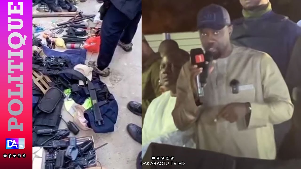 Sonko sur les saisies d'armement à Saint-Louis : des révélations étonnantes en pleine campagne…