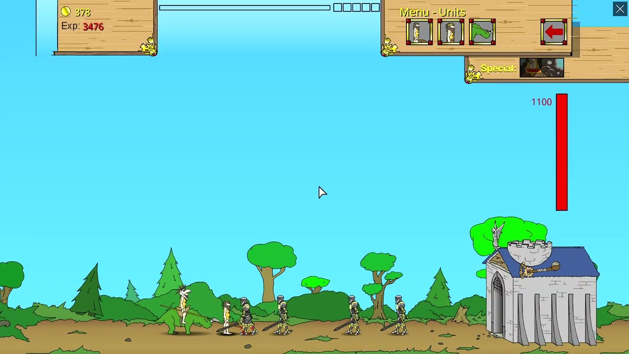 Age Of War (Harder) attempt 1