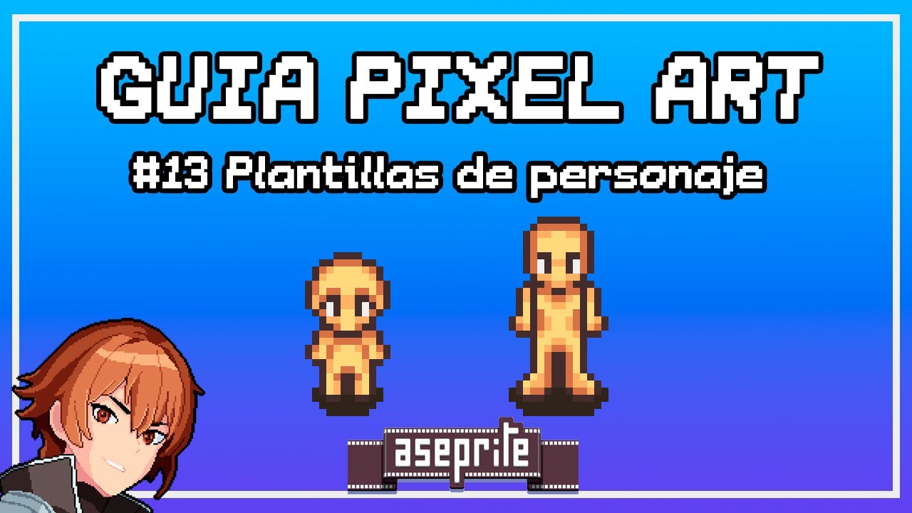 🖌️GUIA PIXEL ART #13 - Plantillas de personaje