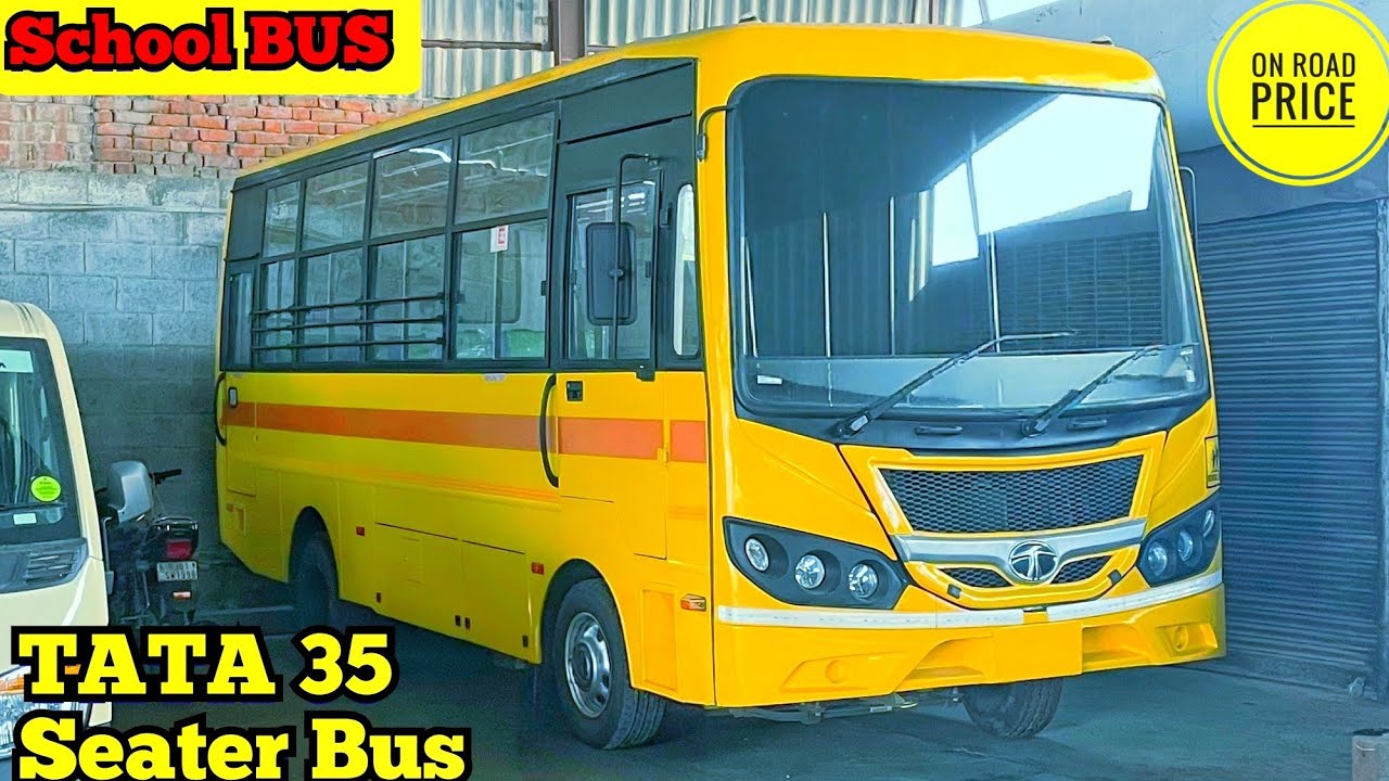 💥 2025 New Tata City Ride School Bus 35 Seater 💥 ACGL Body BS6 OBD.2 || Price Review Specifications