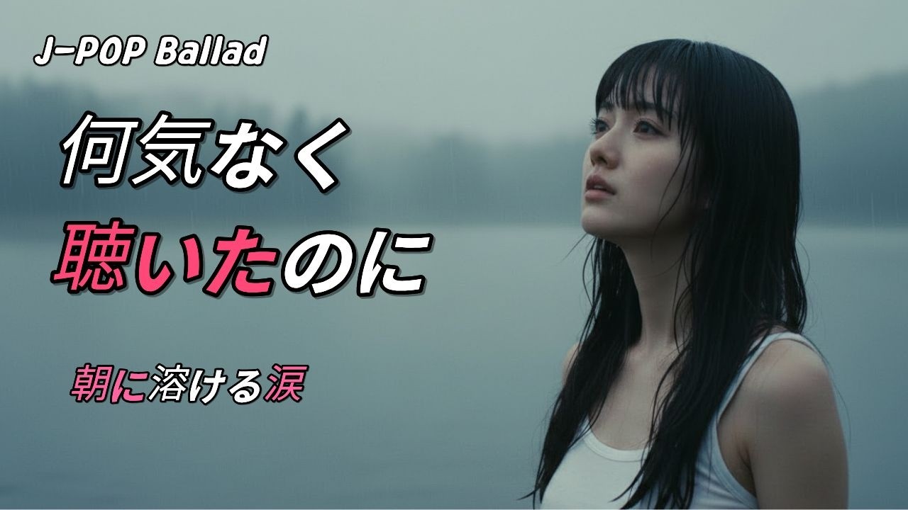 Тем не менее, утро без тебя. 🤍 | Плейлист J-Pop в реальной жизни | Плачущая песня и работа BGM ❤️❤️