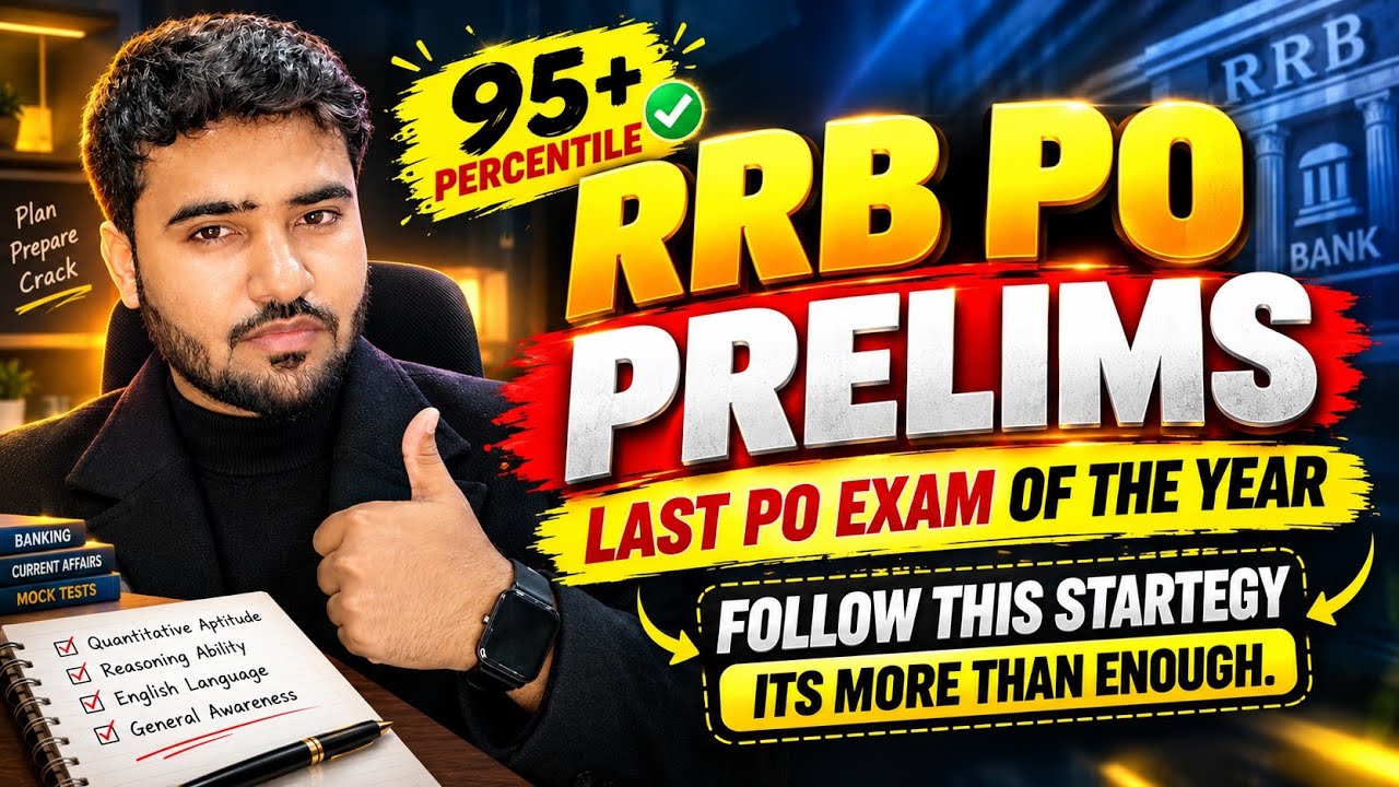 Boost score in RRB PO PRELIMS. BEST STRATEGY FOR RRB PO PRE. #RRB #bankingexams #strategy #ibps #sbi
