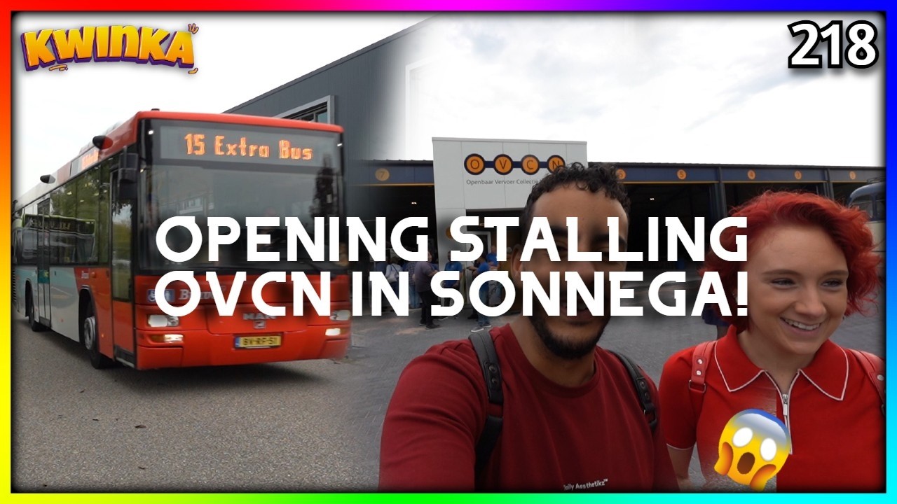 Museum bussen schitteren bij feestelijke opening OVCN-stalling 🎉🚍 #218 #bus