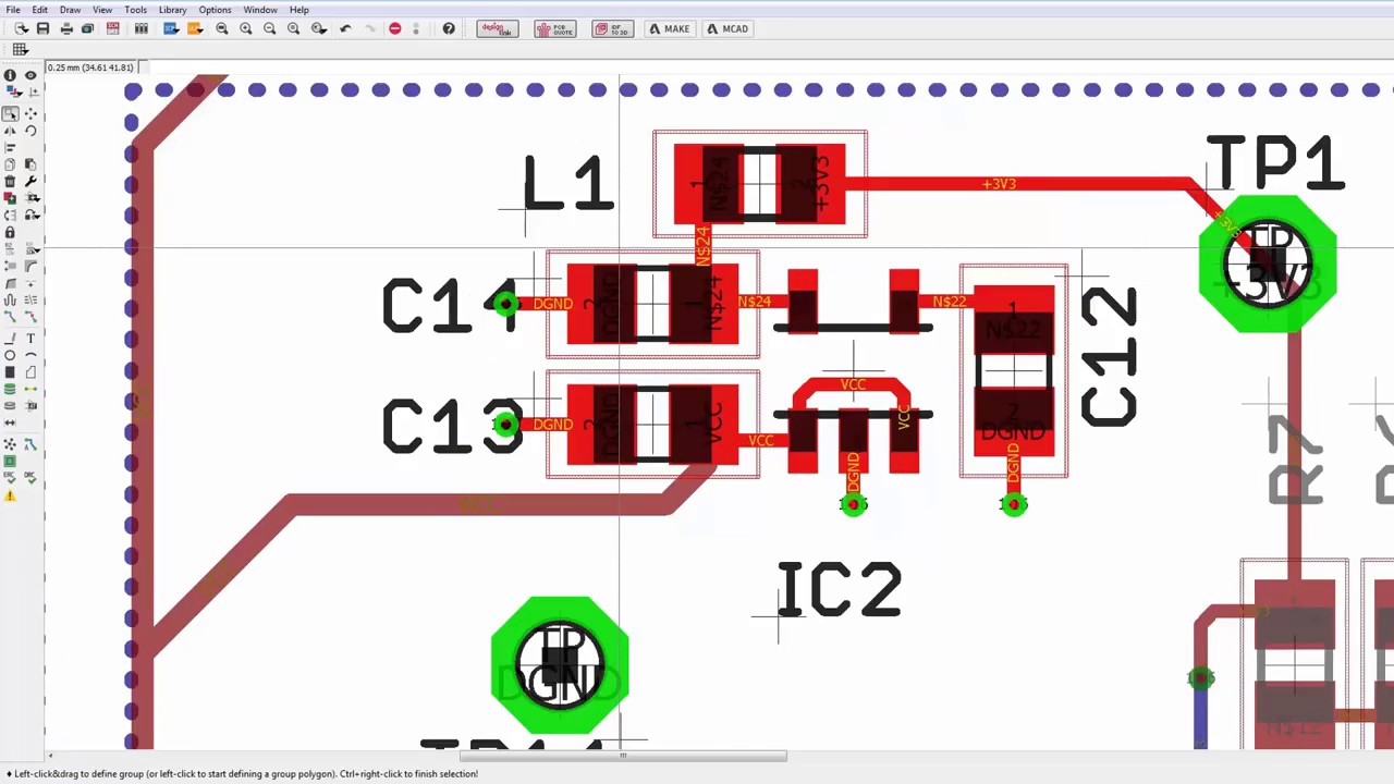 Autodesk Eagle - Design Block Expert in 5 minutes Circuitry Reuse