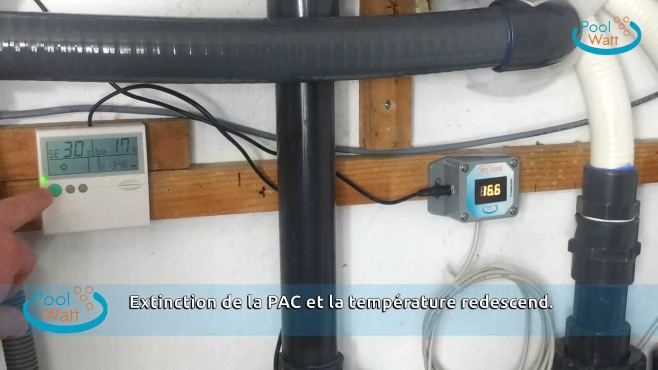 Démo #1 thermomètre électronique pour piscines MS2000