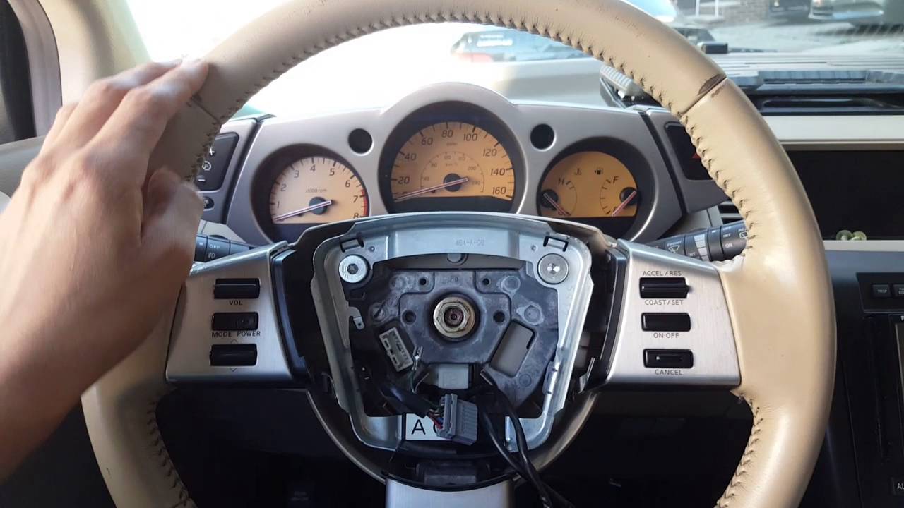 Como destapar el volante nissan murano