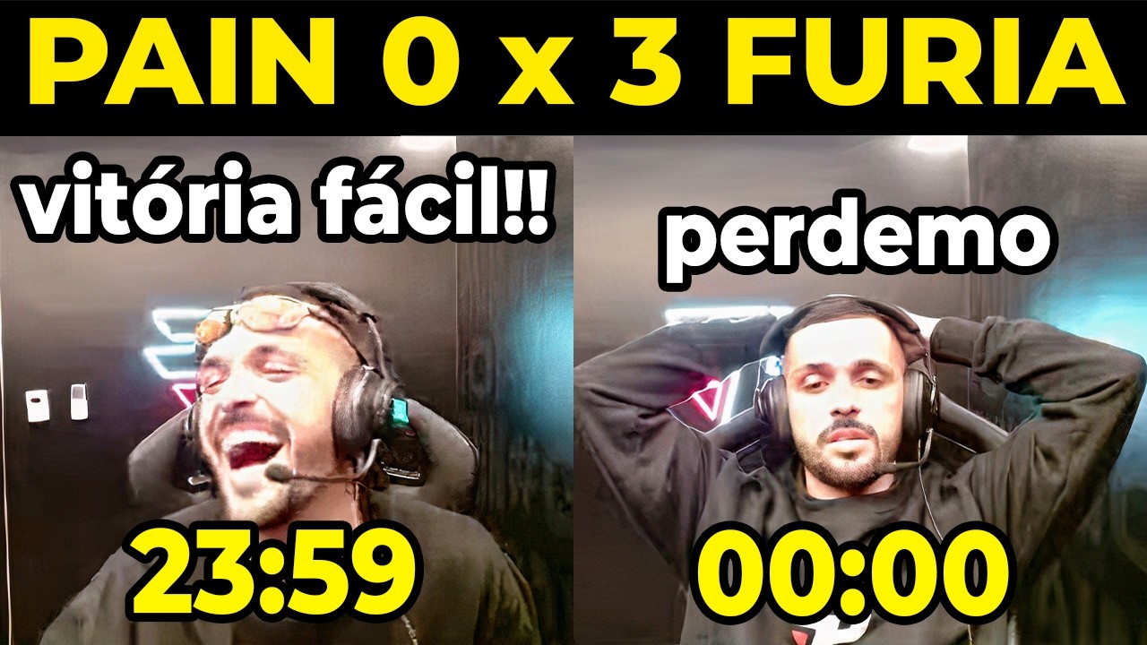 DYNKEDO DERRETEU! Todas as REA&Ccedil;&Otilde;ES do Dynkedo no ATR0PEL0 da Final Pain x Furia