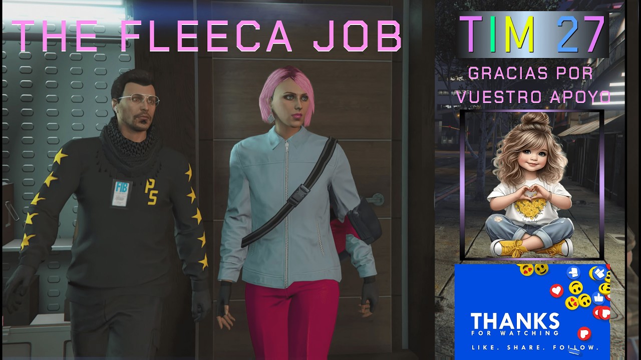 GTA Online The Fleeca Job Elite 5m11s