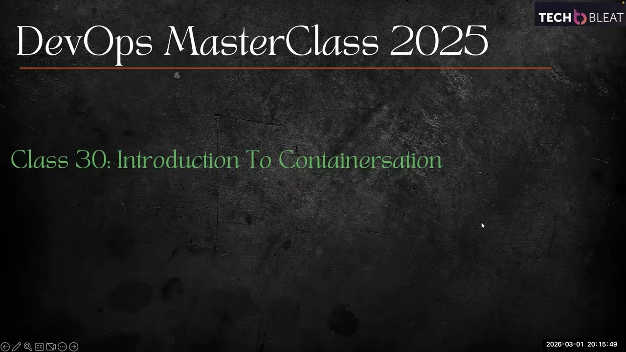 Class 30: Docker Intro