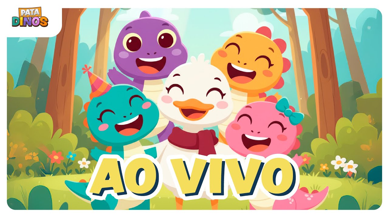 Mega Coletânea PataDinos! Mais de 1 HORA de Músicas Infantis para Cantar e Dançar!