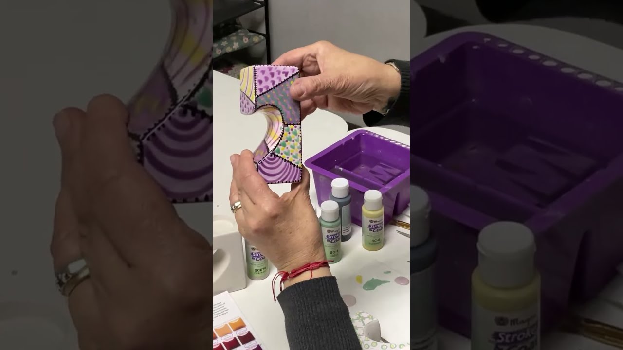 TÉCNICA DE PATCHWORK CON ESMALTES SOBRE CERÁMICA