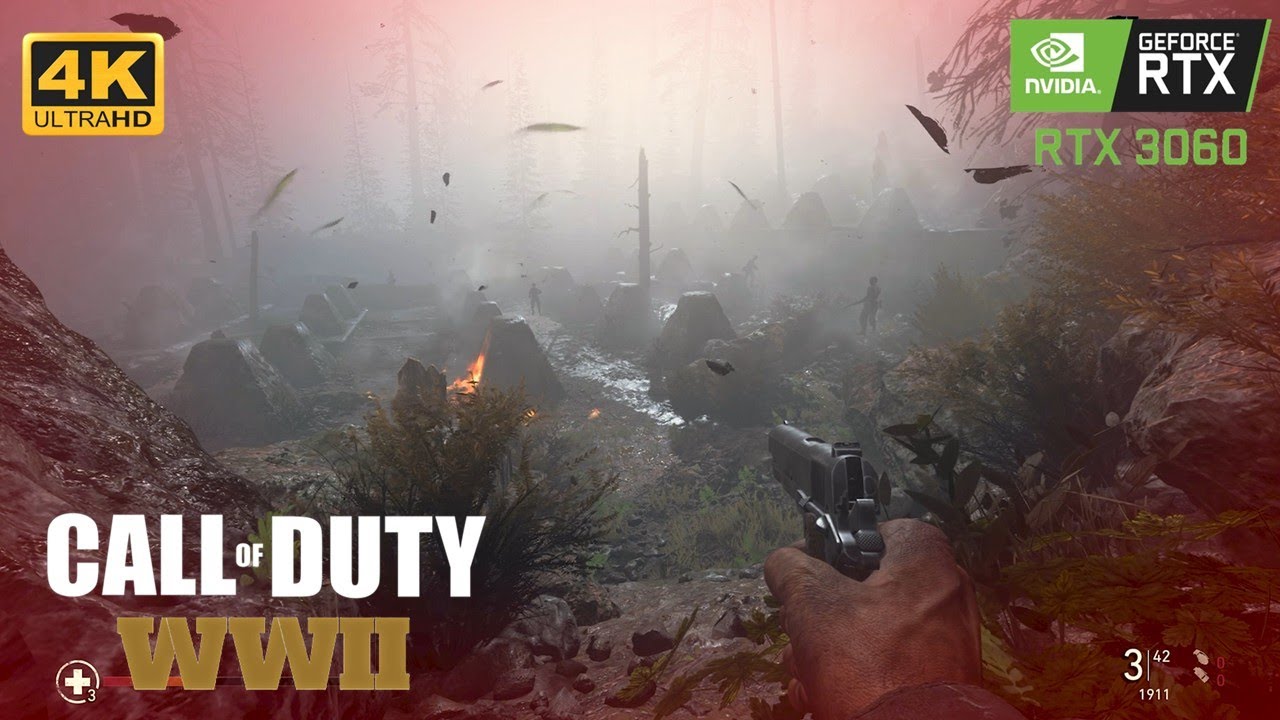 Call of Duty WW II EP09 4K 72 FPS UHD RTX 3060 RYZEN 9 3900X