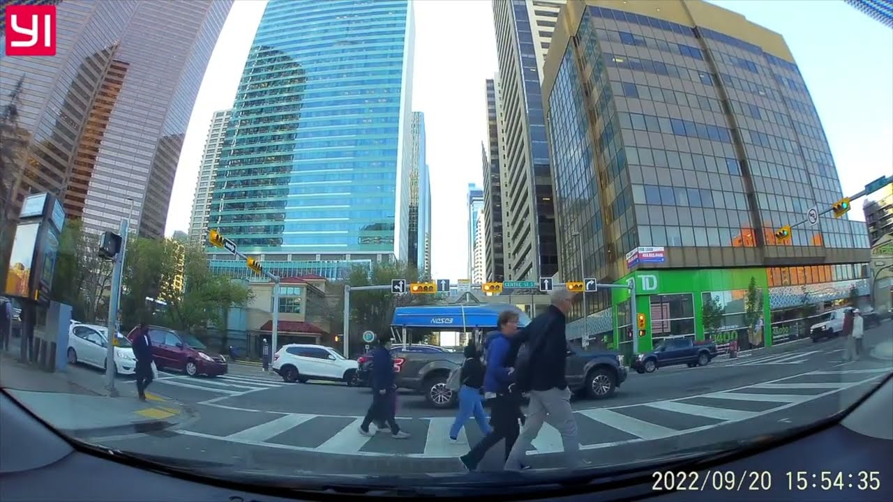 Bad Calgary Drivers Vol. 6 - Driver Gets Punched, Red Light Runners, Pedestrians Almost Hit